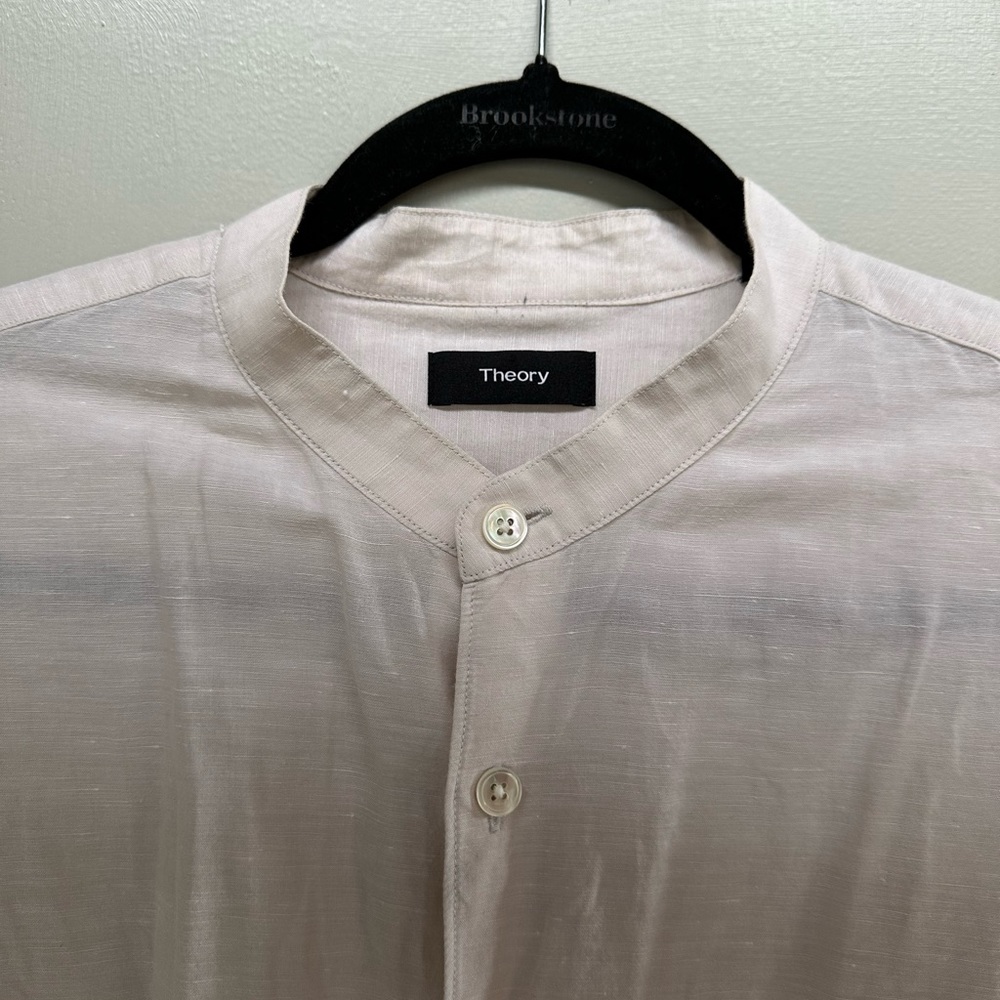 Theory button down shirt - Picture 2 of 6